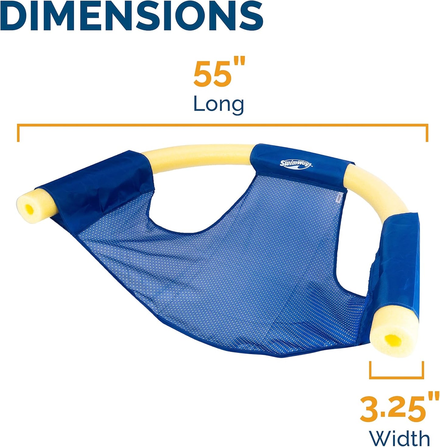 SwimWays Noodle Sling - Floating Pool Chair