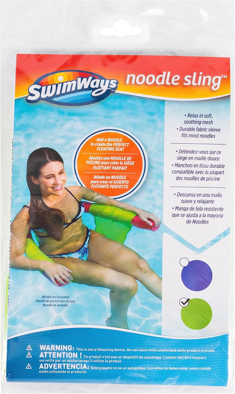 SwimWays Noodle Sling - Floating Pool Chair
