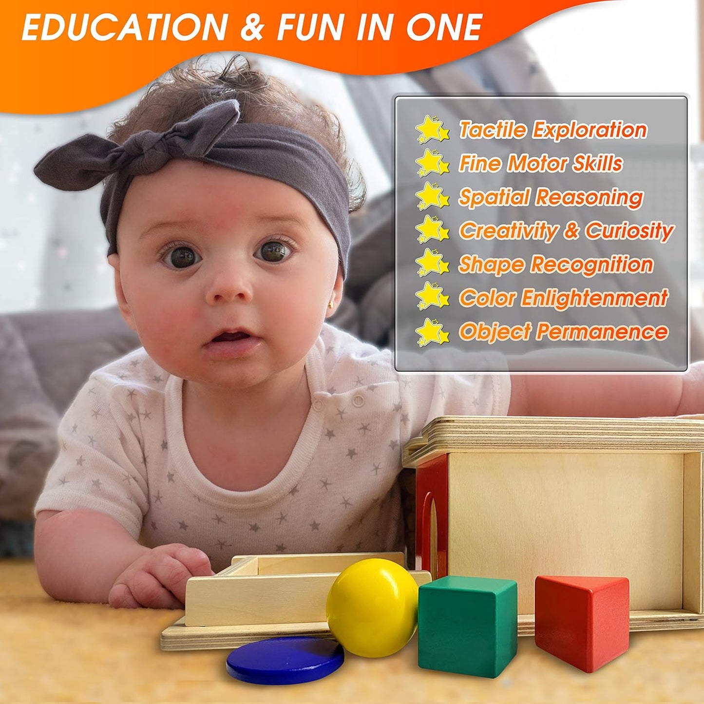 Templeton Montessori Wooden Shape Sorter