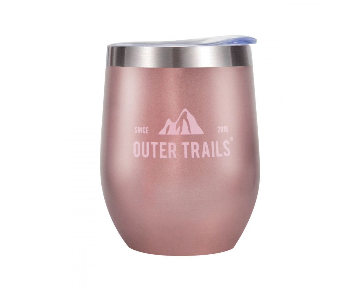 Outer Trails Insulated Tumbler Wine Set - 4 Cups and Wine Bottle