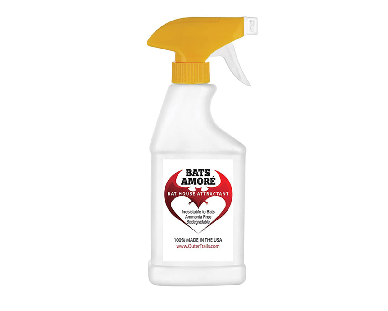 Bats Amore Bat Attractant for Bat Houses, All-Natural Bat Attractant Spray, 8 Ounce Long-Spray Bottle