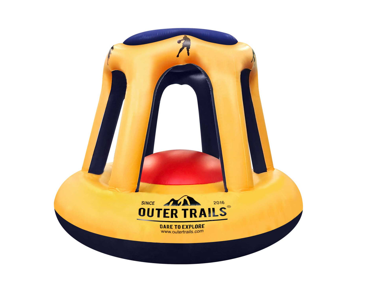 Outer Trails Swimming Pool Basketball Inflatable Floating Hoop and Ball Float Set