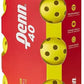Penn 40 Outdoor Yellow Pickleballs - Multipacks