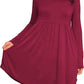 3KB Women’s Swing Tunic Dress with Pockets, Many Sizes, & Colors