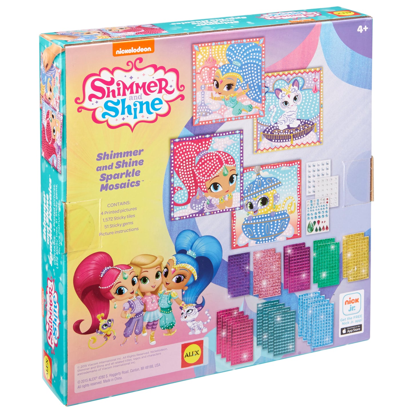 Alex Shimmer and Shine Felt Friends Sew & Stuff Craft Activity Kit, Make 3 Projects