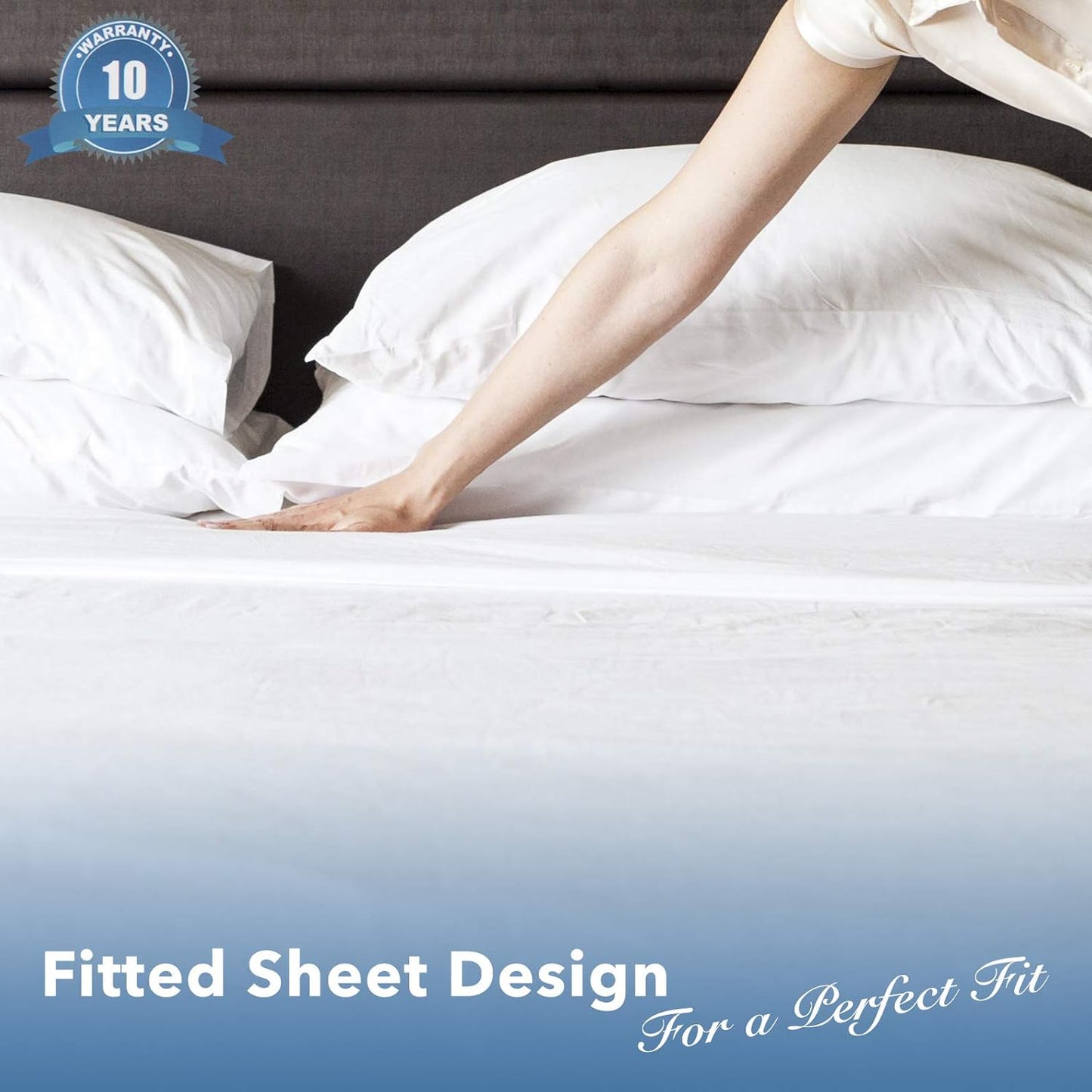 Templeton Ultra Premium Hypoallergenic Waterproof Mattress Protectors - Multiple Sizes