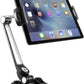 Luxitude 2-in-1 Tablet & Phone Holder Stand E-Reader - Permanent & Temporary Mounting Solutions