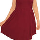 3KB Women’s Swing Tunic Dress with Pockets, Many Sizes, & Colors
