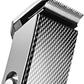 Luxitude Precision Hair Trimmer Groomer Men 4 Attachment Cordless Travel Case - Grey