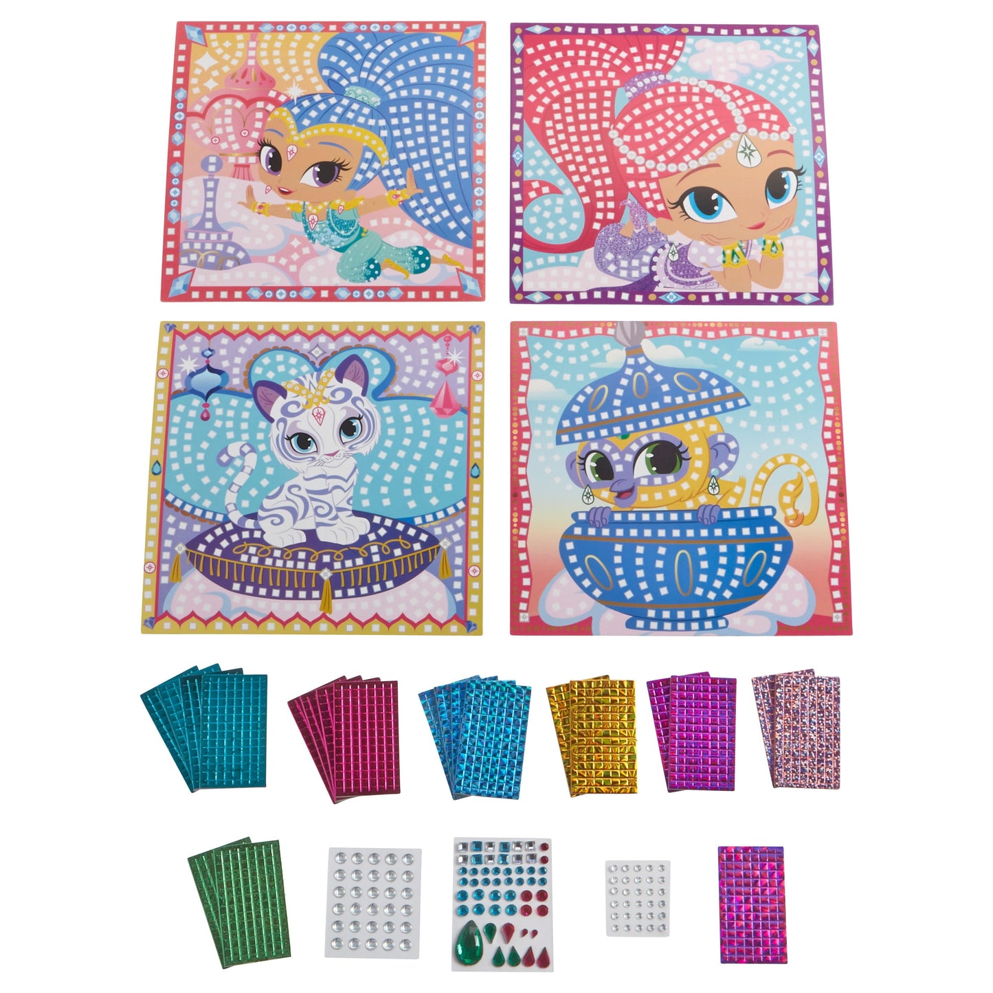 Alex Shimmer and Shine Felt Friends Sew & Stuff Craft Activity Kit, Make 3 Projects