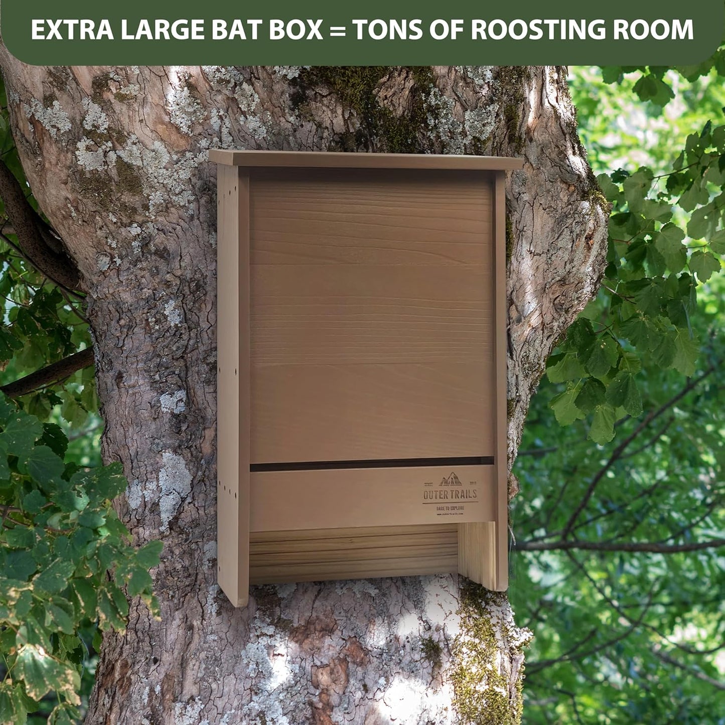 Extra Large Bat House by Outer Trails™
