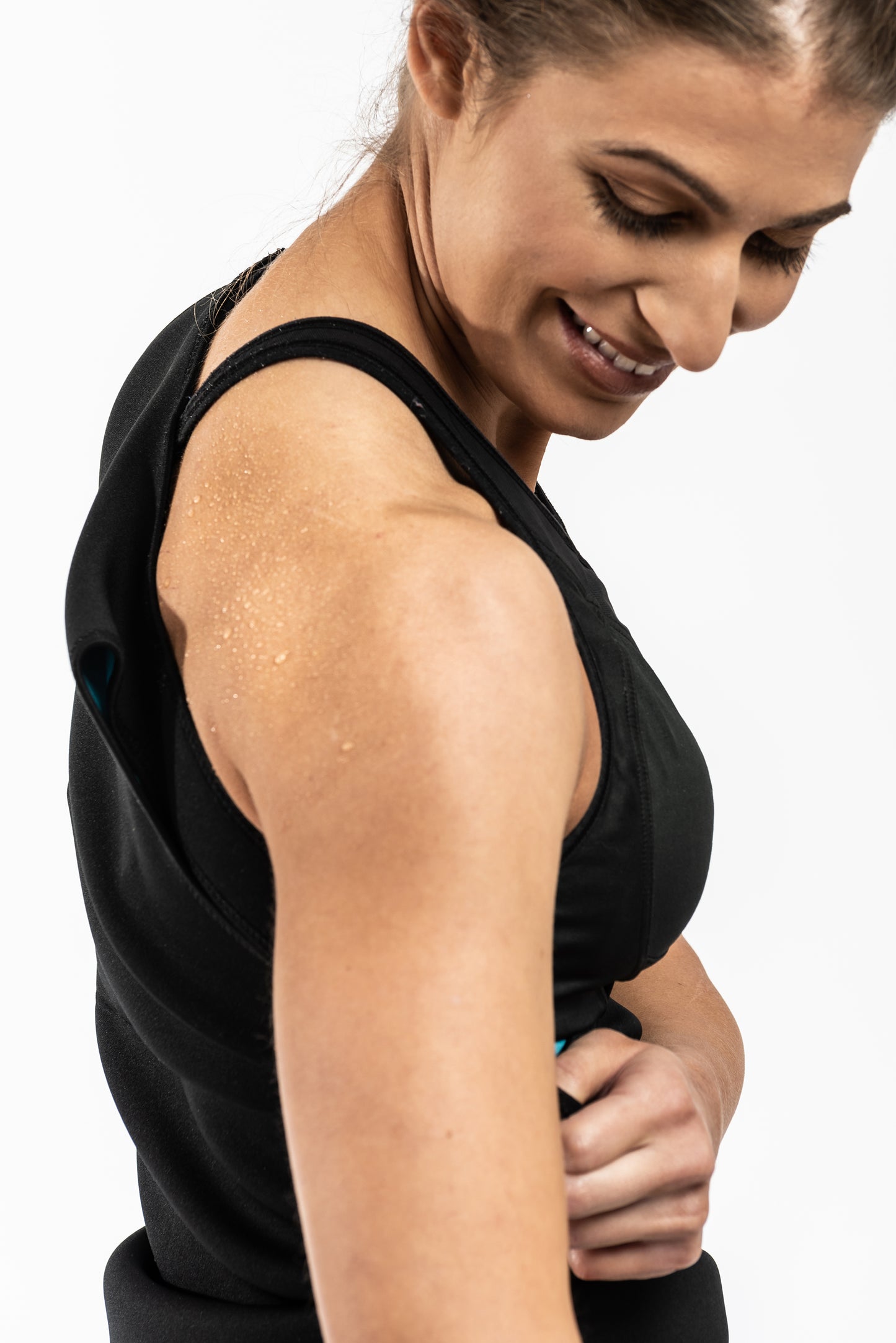 3KB Active Women's Neoprene Sweating Workout Waist Trainer Zipper Shirt - Multiple Sizes & Styles