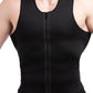 3KB Active Men's Neoprene Sweating Workout Waist Trainer Shirt - Multiple Sizes & Styles