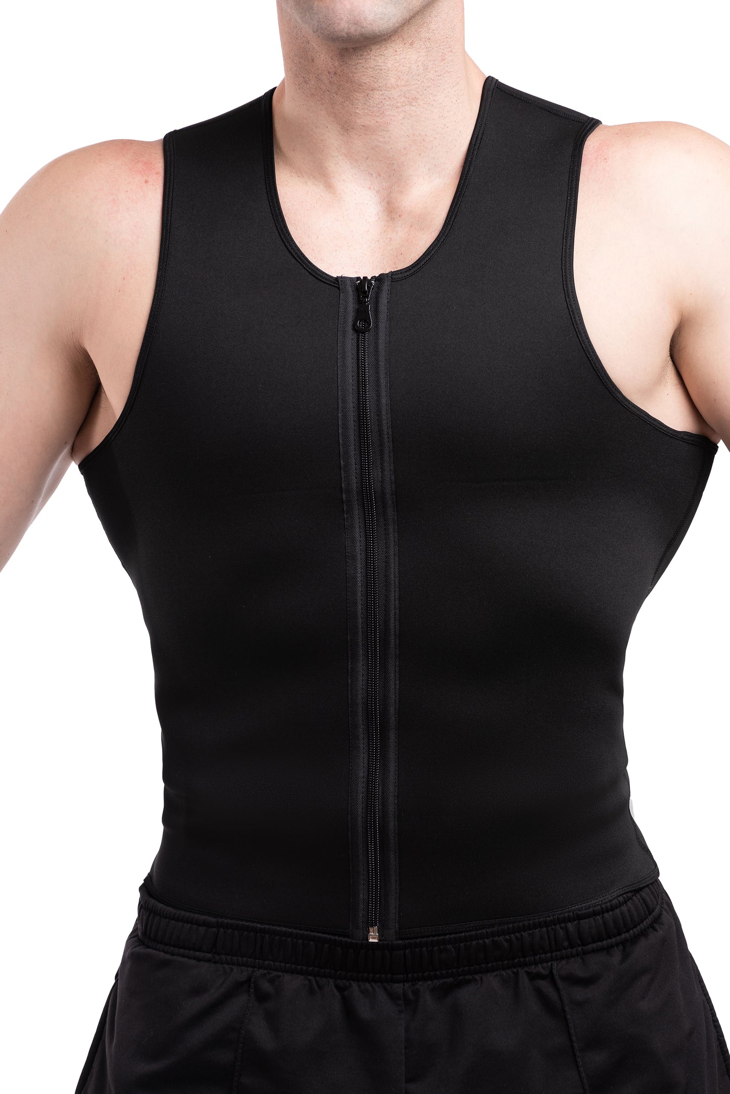 3KB Active Men's Neoprene Sweating Workout Waist Trainer Shirt - Multiple Sizes & Styles