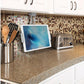 Luxitude 2-in-1 Tablet & Phone Holder Stand E-Reader - Permanent & Temporary Mounting Solutions