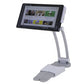Luxitude 2-in-1 Tablet & Phone Holder Stand E-Reader - Permanent & Temporary Mounting Solutions
