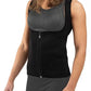3KB Active Women's Neoprene Sweating Workout Waist Trainer Zipper Shirt - Multiple Sizes & Styles