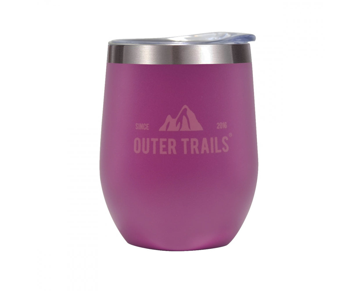 Outer Trails Insulated Tumbler Wine Bottle - Burgundy –