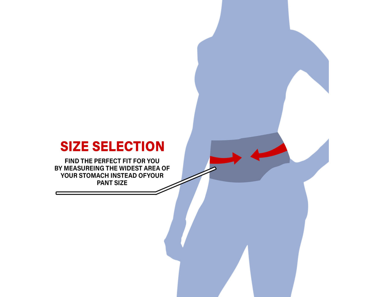 The Shred Belt - Waist Trimmer Belt, Belly Fat Burner, Weight Loss